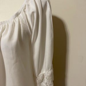 White off shoulder blouse